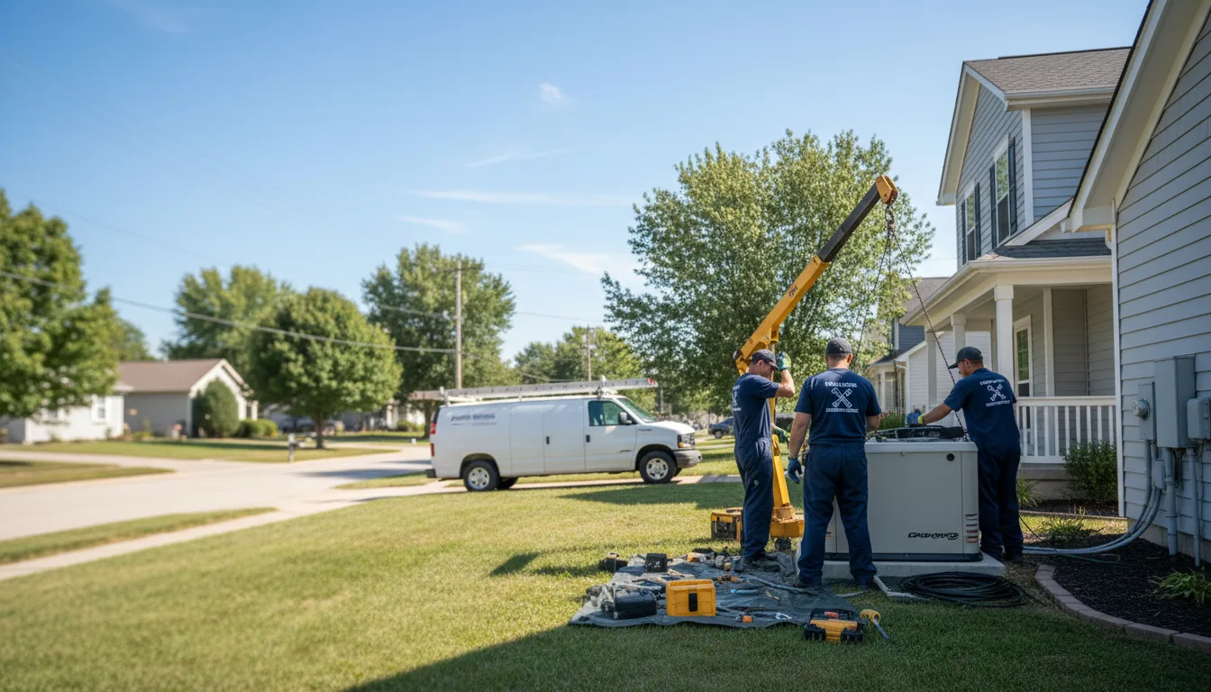 Generator Installation in Williamston, SC near me